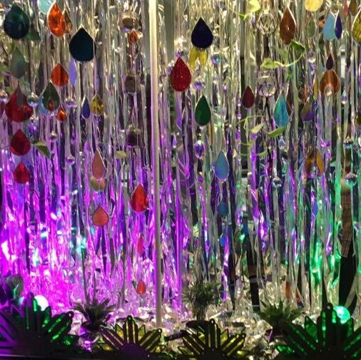 Installation for PDXWLF 22 - Starry Glass Magic