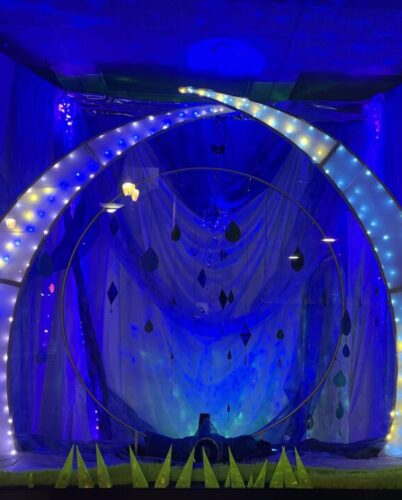 Rainbow Glass Magic art installation 2026