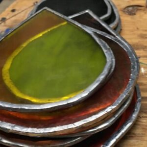 stained glass close up 